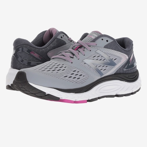 New Balance Shoes - New Balance Gray Grey Running Shoes Sneakers Size 9